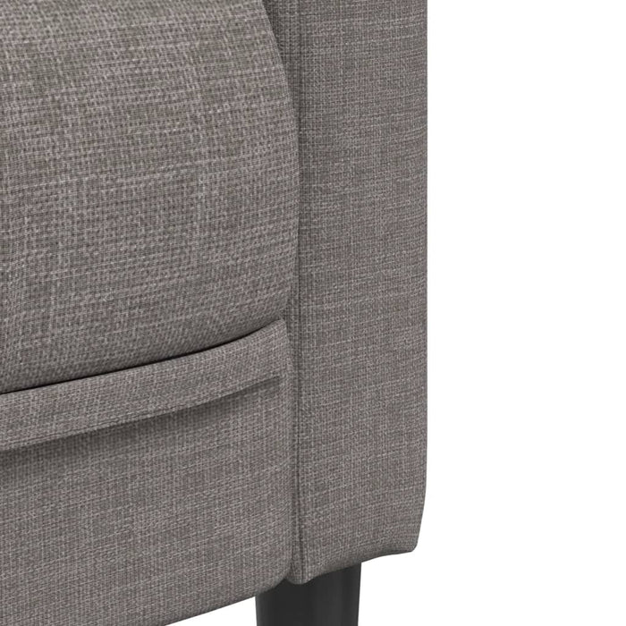 Set de canapele, 2 piese, gri taupe, material - WALTI WALTI