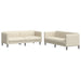 Set de canapele, 2 piese, crem, material textil - WALTI WALTI