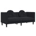 Set canapea cu perne, 2 piese, roz, catifea - WALTI WALTI