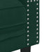 Set canapele Chesterfield cu perne rulou 3 piese verde catifea - WALTI WALTI