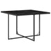 Set mobilier de grădină cu perne, 5 piese, negru, poliratan - WALTI WALTI
