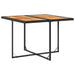 Set mobilier de grădină cu perne, 9 piese, negru, poliratan - WALTI WALTI