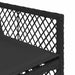Set mobilier de exterior cu perne, 11 piese, negru, poliratan - WALTI WALTI