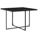 Set mobilier de grădină cu perne, 9 piese, negru, poliratan - WALTI WALTI