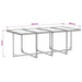 Set mobilier de grădină cu perne, 9 piese, negru, poliratan - WALTI WALTI