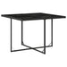 Set mobilier de grădină cu perne, 5 piese, negru, poliratan - WALTI WALTI