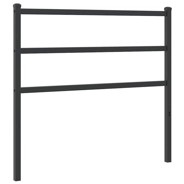 Tăblie de pat de schimb metalică, negru, 107 cm WALTI