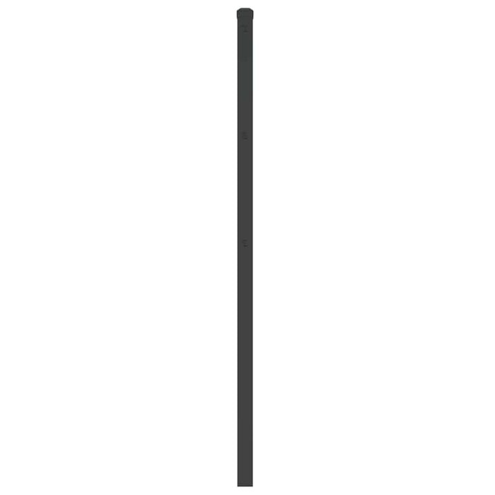 Tăblie de pat de schimb metalică, negru, 107 cm WALTI