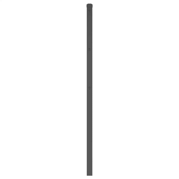 Tăblie de pat de schimb metalică, negru, 193 cm WALTI