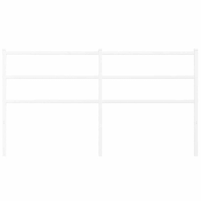 Tăblie de pat de schimb metalică, alb, 150 cm WALTI