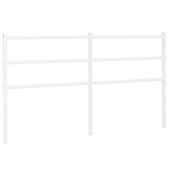 Tăblie de pat de schimb metalică, alb, 160 cm WALTI