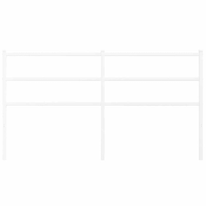Tăblie de pat de schimb metalică, alb, 160 cm WALTI