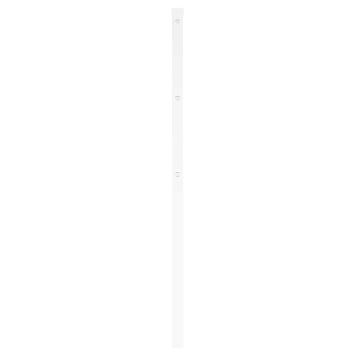 Tăblie de pat de schimb metalică, alb, 180 cm WALTI