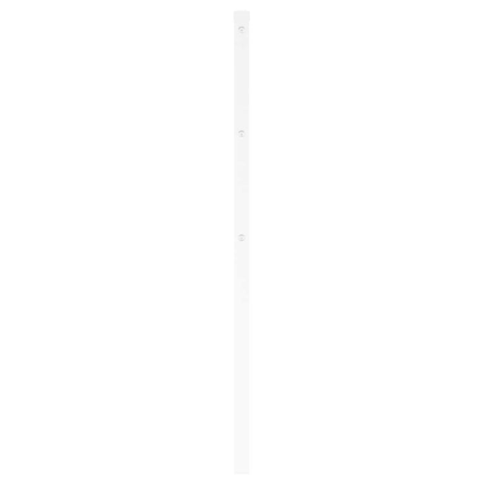 Tăblie de pat de schimb metalică, alb, 193 cm WALTI