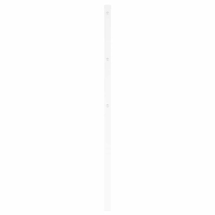 Tăblie de pat de schimb metalică, alb, 200 cm WALTI