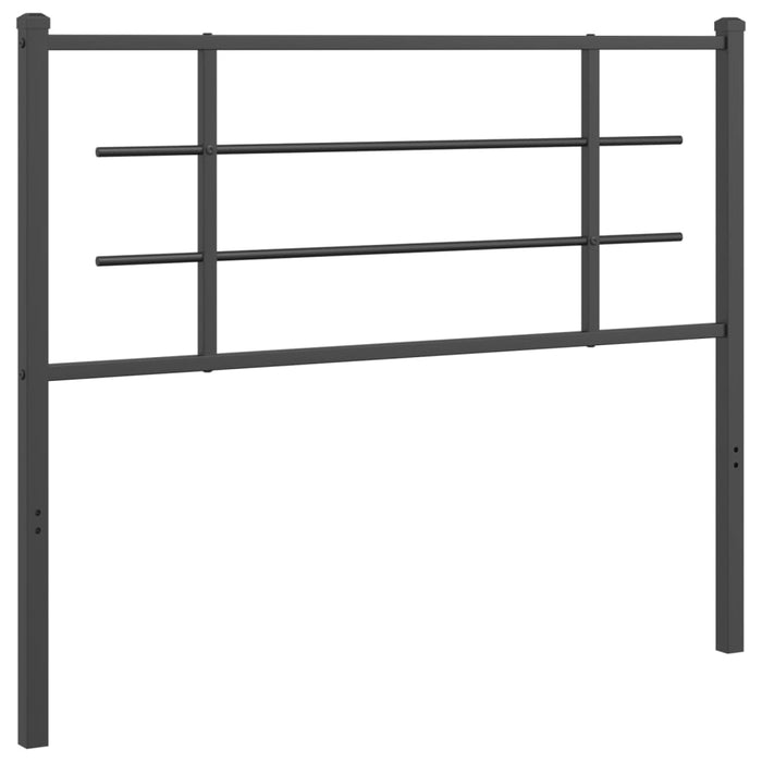 Tăblie de pat de schimb metalică, negru, 107 cm WALTI