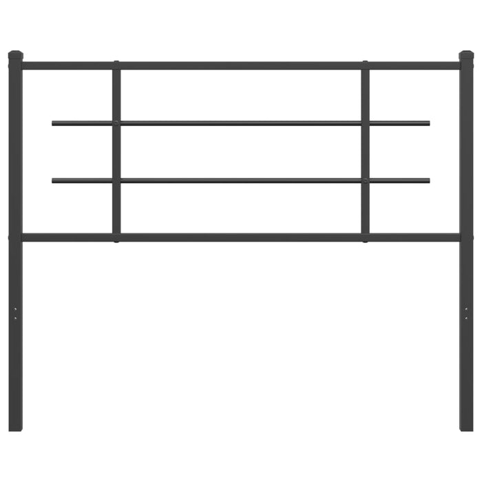 Tăblie de pat de schimb metalică, negru, 107 cm WALTI