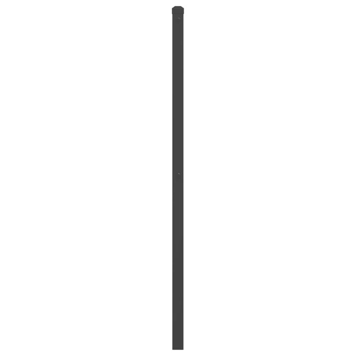 Tăblie de pat de schimb metalică, negru, 180 cm WALTI