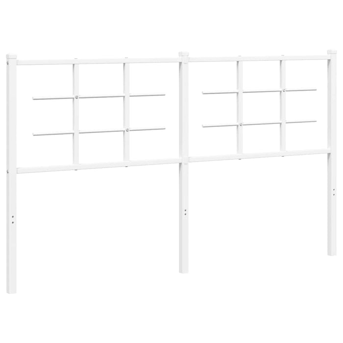 Tăblie de pat de schimb metalică, alb, 160 cm WALTI
