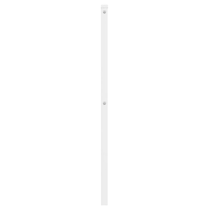 Tăblie de pat de schimb metalică, alb, 180 cm WALTI