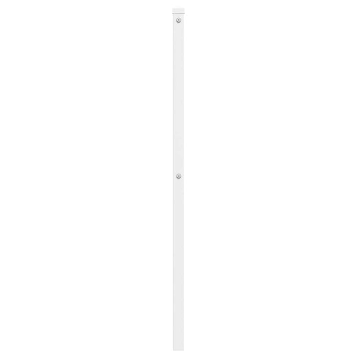 Tăblie de pat de schimb metalică, alb, 193 cm WALTI