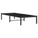 Cadru pat metalic, negru, 75x190 cm - WALTI WALTI