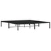Cadru pat metalic, negru, 183x213 cm - WALTI WALTI
