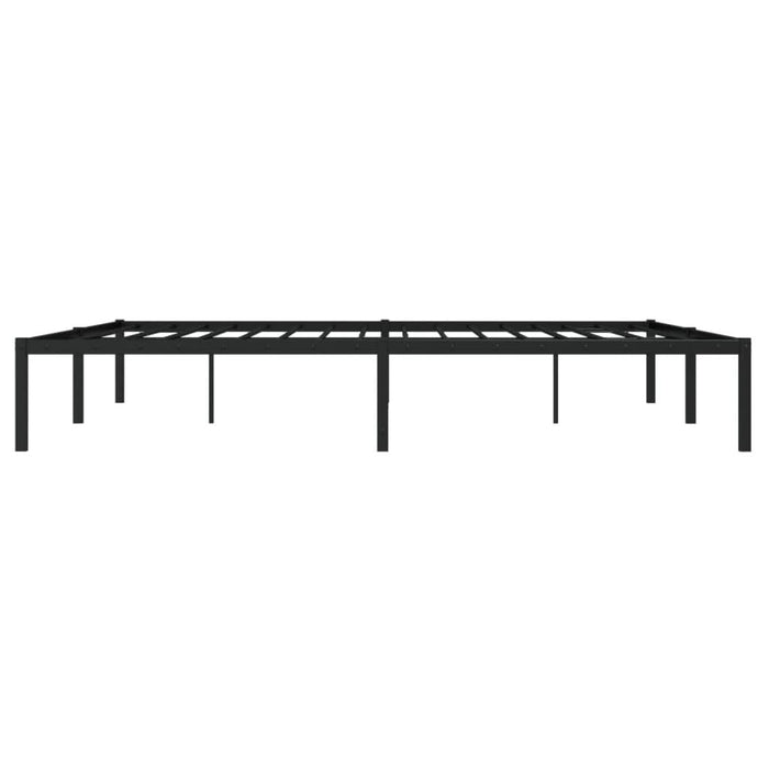 Cadru pat metalic, negru, 183x213 cm - WALTI WALTI