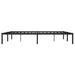 Cadru pat metalic, negru, 183x213 cm - WALTI WALTI