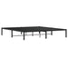 Cadru pat metalic, negru, 183x213 cm - WALTI WALTI