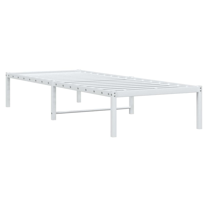Cadru pat metalic, alb, 80x200 cm - WALTI WALTI