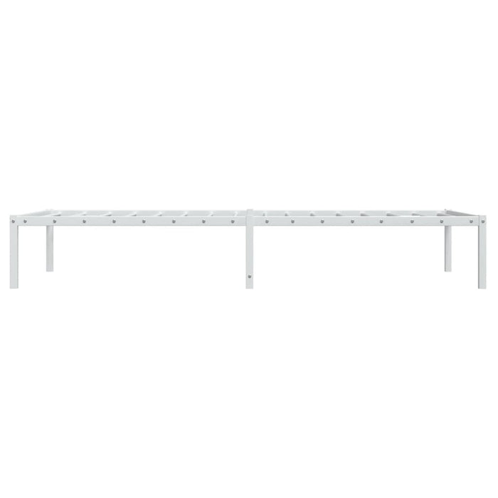 Cadru pat metalic, alb, 90x190 cm - WALTI WALTI