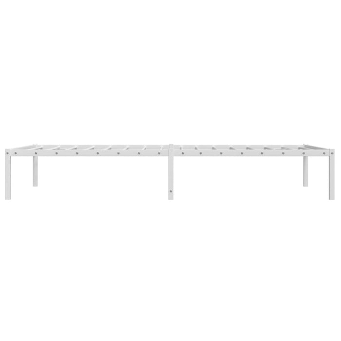 Cadru pat metalic, alb, 100x190 cm - WALTI WALTI