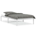 Cadru pat metalic, alb, 107x203 cm - WALTI WALTI