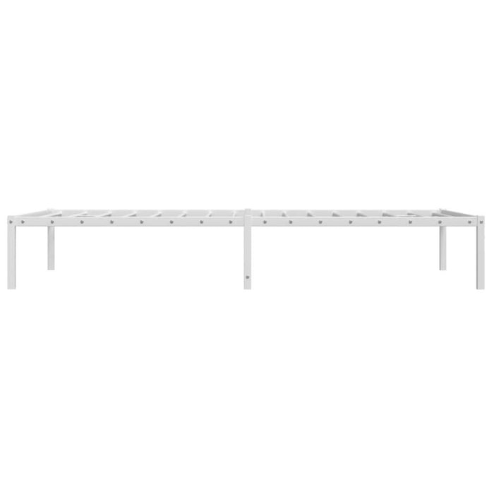 Cadru pat metalic, alb, 107x203 cm - WALTI WALTI
