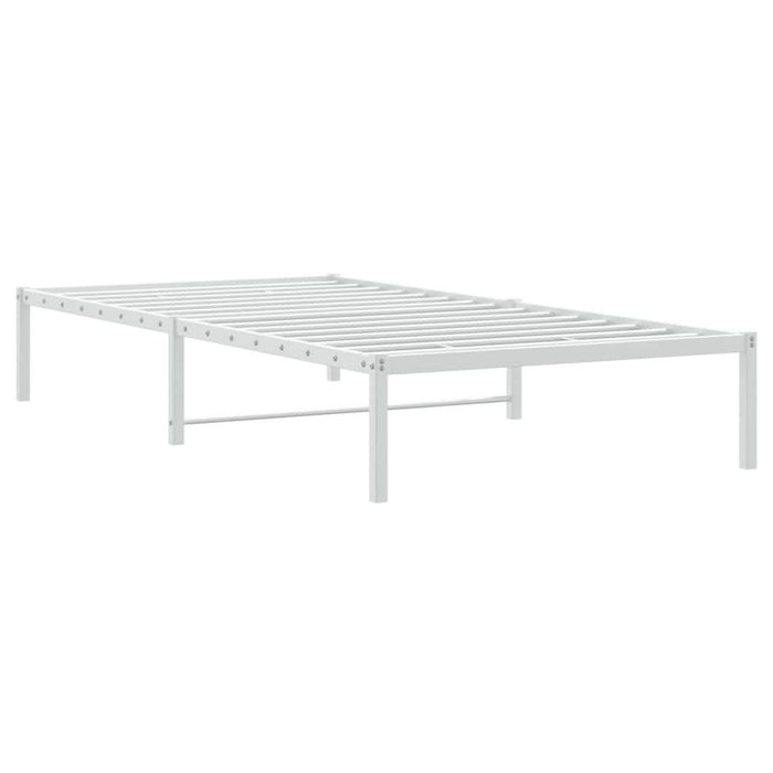 Cadru pat metalic, alb, 107x203 cm - WALTI WALTI