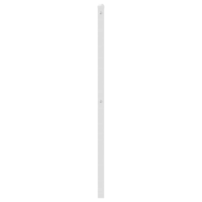 Tăblie de pat de schimb metalică, alb, 75 cm WALTI