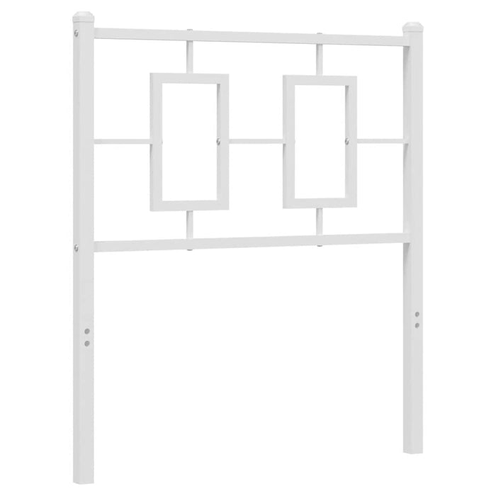 Tăblie de pat de schimb metalică, alb, 75 cm WALTI