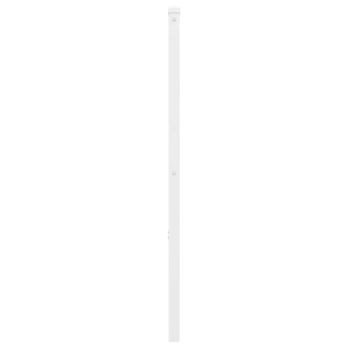 Tăblie de pat de schimb metalică, alb, 193 cm WALTI