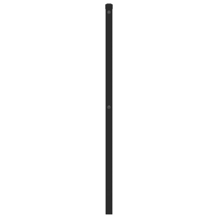 Tăblie de pat metalică, negru, 90 cm - WALTI WALTI