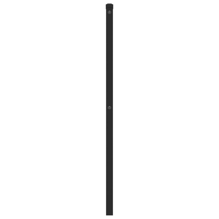Tăblie de pat de schimb metalică, negru, 107 cm WALTI