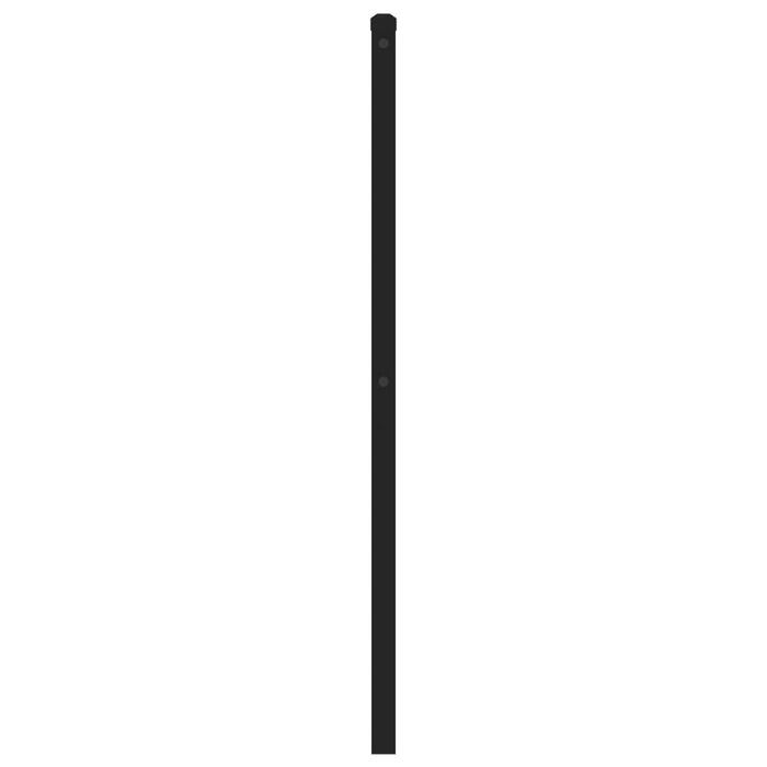 Tăblie de pat de schimb metalică, negru, 120 cm - WALTI WALTI