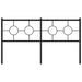 Tăblie de pat de schimb metalică, negru, 160 cm - WALTI WALTI