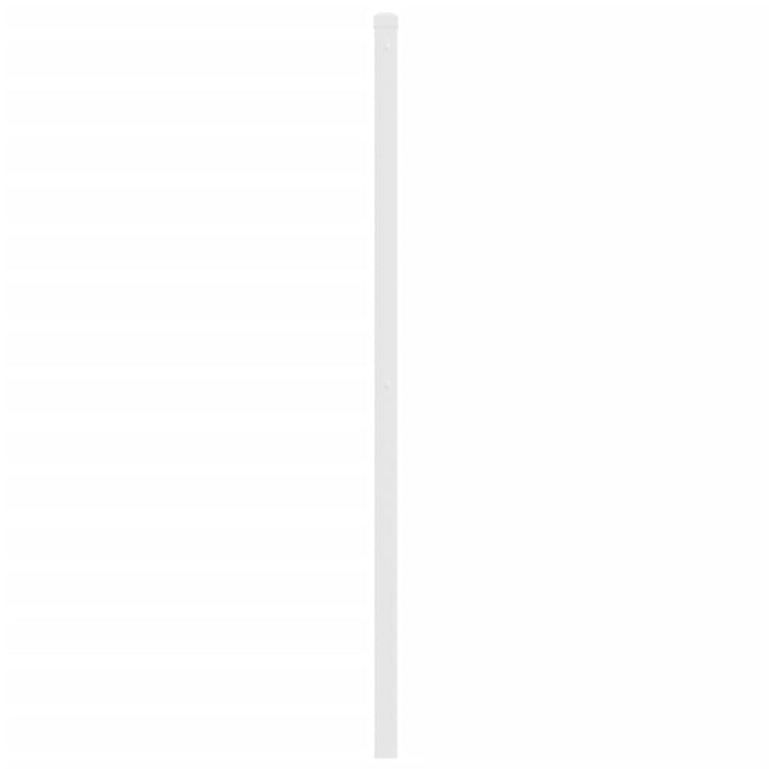Tăblie de pat de schimb metalică, alb, 150 cm WALTI