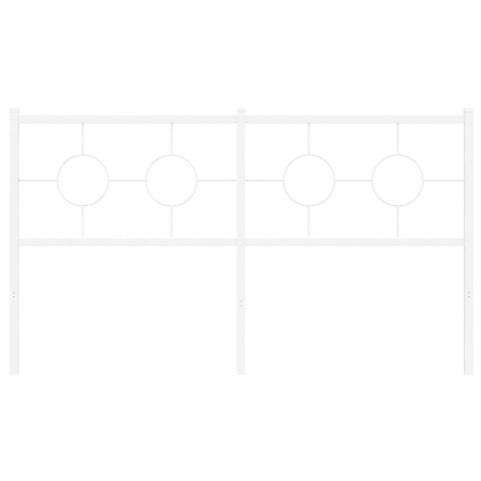Tăblie de pat de schimb metalică, alb, 160 cm - WALTI WALTI