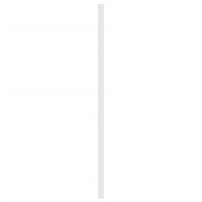 Tăblie de pat de schimb metalică, alb, 200 cm WALTI