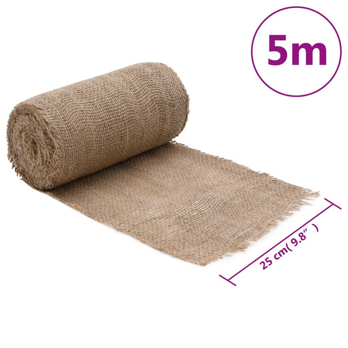 Rolă de iută, 0,25x5 m, iută 100%, 200 g/m² - WALTI WALTI