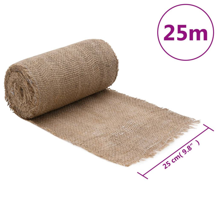 Rulou de iută, 0,25x25 m, iută 100%, 200 g/m² - WALTI WALTI