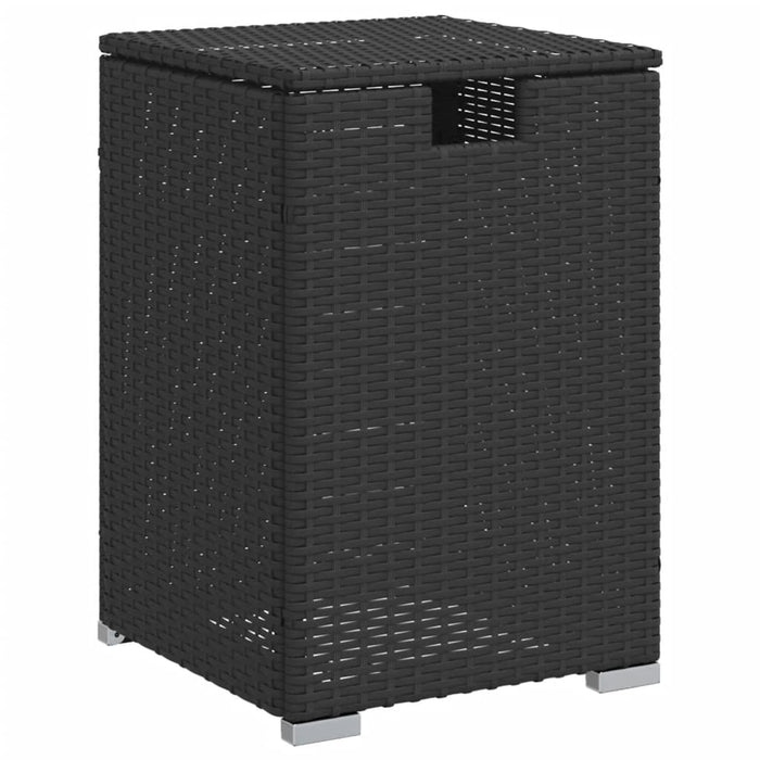 Masă mască acoperire rezervor propan negru 40x40x60cm poliratan - WALTI WALTI