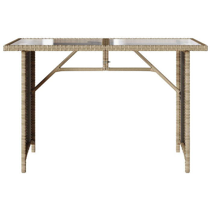 Set mobilier de grădină, 2 piese, cu perne, bej, poliratan - WALTI WALTI
